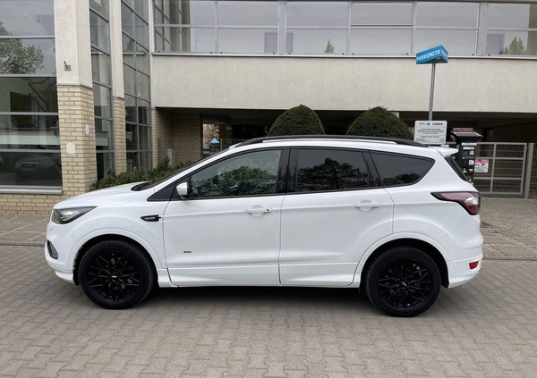 Ford Kuga cena 65900 przebieg: 187000, rok produkcji 2018 z Szczecin małe 781